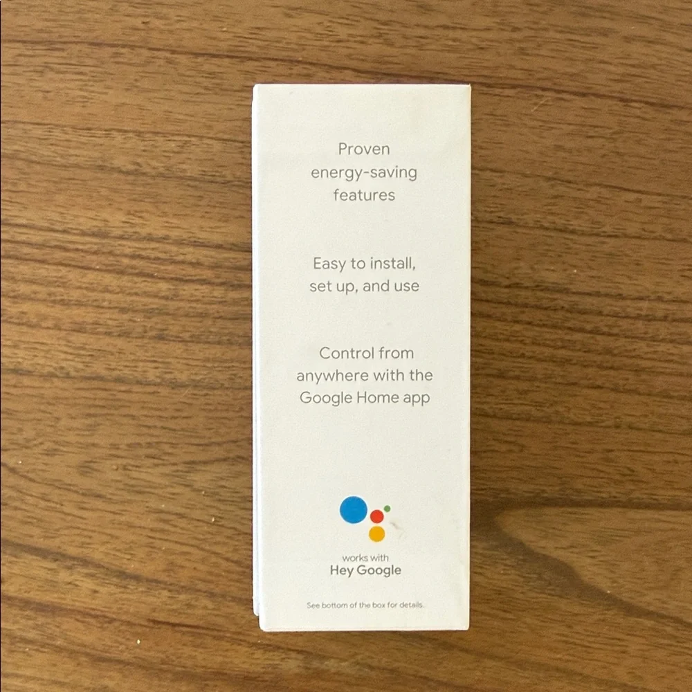Google Nest Thermostat - Silver